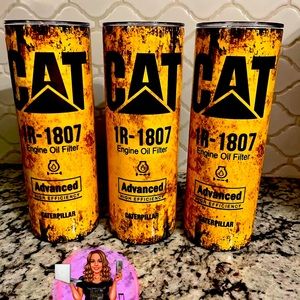 16oz CAT tumbler. Can be customized.